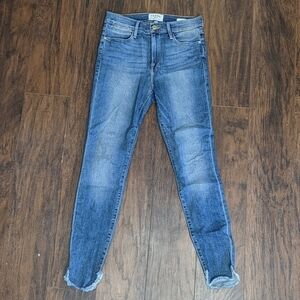 Frame Le Skinny De Jeanne Size 28 Jeans Color Hamerton